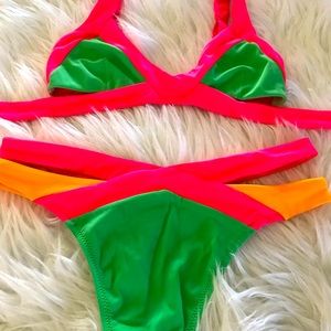 Agent Provocateur Two Piece Women Swimsuit Fairly New Small Spot on Bottom